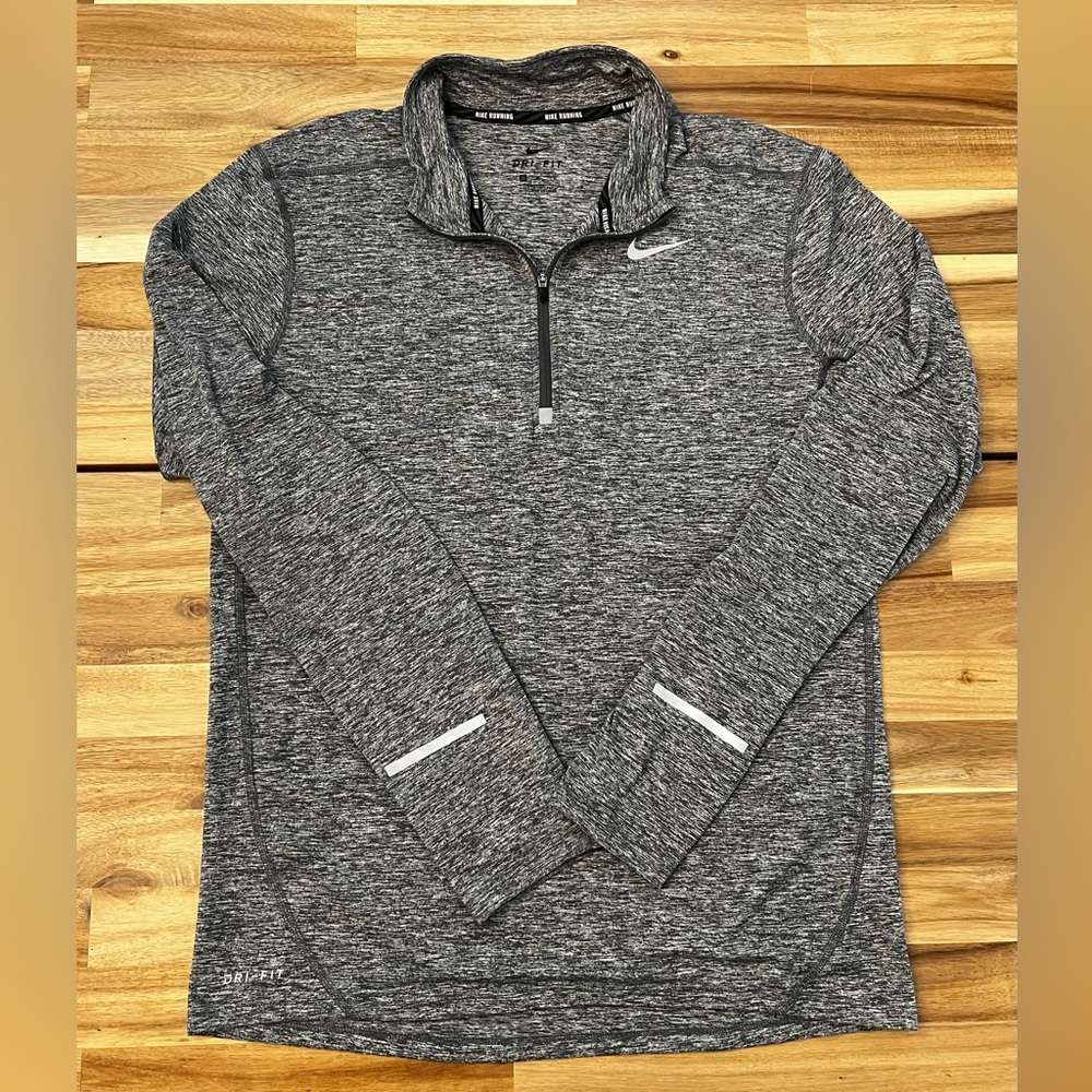 Nike DRI-FIT Running Zip Up Pullover